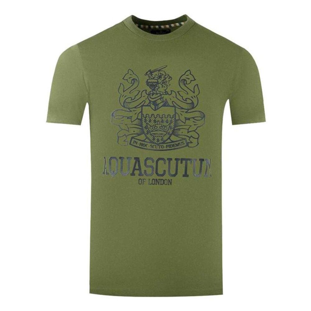 Aquascutum Mens London Aldis T-Shirt / Army Green